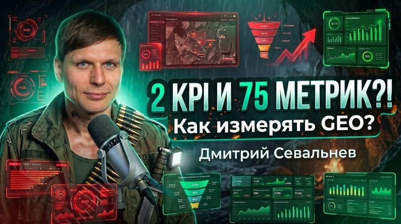 Какие KPI норм и стрём для GEO (AI SEO)? 3 уровня метрик: операционный, маркетинг, C-level