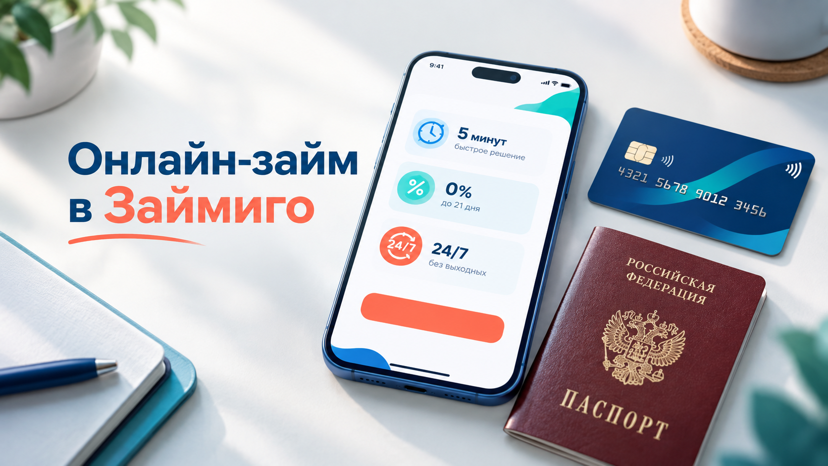 Как оформить онлайн-займ в Займиго: заявка на карту за несколько минут, 0% для новых клиентов и круглосуточная подача Как оформить онлайн-займ в Займиго: заявка на карту за несколько минут, 0% для новых клиентов и круглосуточная подача